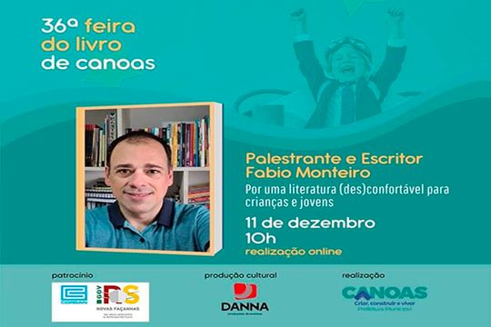 Fábio Monteiro participa do primeiro dia da Feira do Livro de Canoas - Featured image